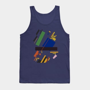 Geometric Abstract Malevic #14 Tank Top